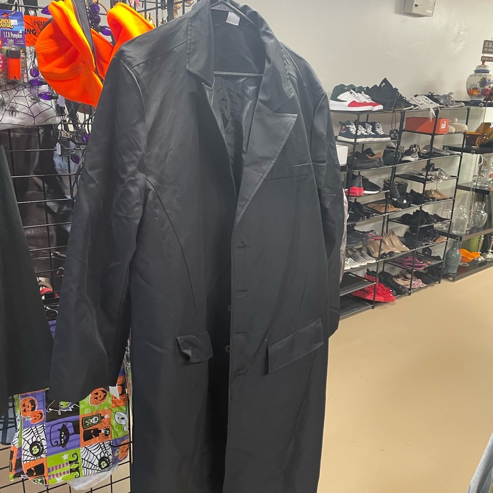 Mens Halloween trench coat